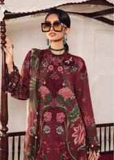 M.Prints By Maria B Embroidered Cambric Suits Unstitched 3 Piece MB25FE MPT-2709-A